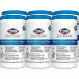 Clorox Healthcare Bleach Germicidal Wipes, 70/Tub, 6/Carton. 75/Pallet (CLO35309PL) 1 Pallet