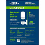 Brita Faucet Mount System with Elite Advanced Replacement Filter, 54/Bundle, 2/Pallet (CLO42201PL) 1 Pallet