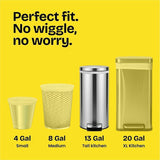 Glad ForceFlex Tall 13 Gallon Kitchen Drawstring Trash Bags, 80/Box, 240 Boxes/Pallet (CLO78899PL) 1 Pallet
