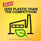 Glad Strong Large 30 Gallon Drawstring Trash Bags, 90/Box, 34/Bundle (CLO78952BD) 34 Cartons