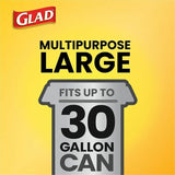 Glad Strong Large Drawstring Trash Bags, 30 gal, 32.99" x 30" x 1.05 mil, 90/Box, 78/Pallet (CLO78952PL) 1 Pallet