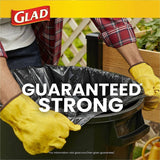 Glad Strong Large Drawstring Trash Bags, 30 gal, 32.99" x 30" x 1.05 mil, 90/Box, 78/Pallet (CLO78952PL) 1 Pallet