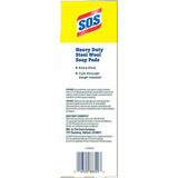 CloroxPro™ S.O.S Steel Wool Soap Pads, 4" x 5", Blue, 15/Box, 12/Carton, 40 Carton/Pallet (CLO88320PL) 1 Pallet