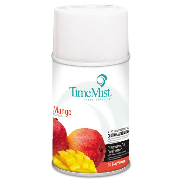 TimeMist® Premium Metered Air Freshener Refill, Mango, 6.6 oz Aerosol Spray (TMS1042810EA) Each