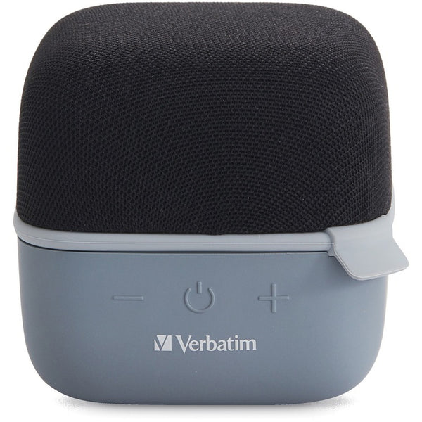 Verbatim Bluetooth Speaker System - Black - 100 Hz to 20 kHz - TrueWireless Stereo - Battery Rechargeable - 1 Pack (VER70224)