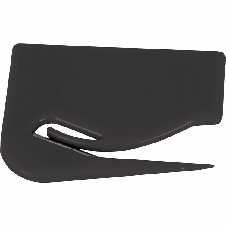 Business Source Letter Opener, Plastic, 2-7/8"x2-1/8", Black (BSN11818) Each