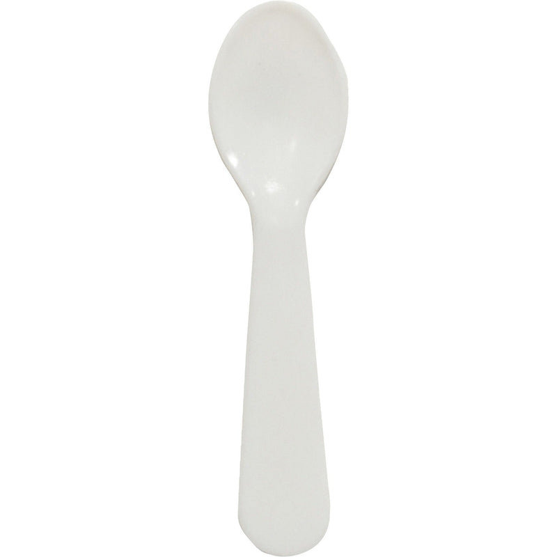 Solo Tasting Spoons, Plastic, 3000/CT, White (SCC00080022) Case of 3000