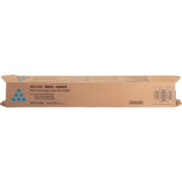 Ricoh CYAN PRINT CARTRIDGE IM C6000 (RIC842282) Each