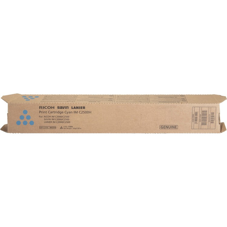 Ricoh Original Toner Cartridge, Cyan, Laser, 10500 Pages (RIC842310) Each