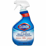 Clorox Clean-Up Multi-Surface Cleaner with Bleach, Spray, 32 fl oz, Rain Clean Scent (CLO30197) Each
