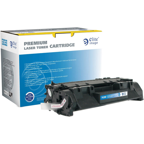 Elite Image Remanufactured Toner Cartridge, Alternative for HP 05A, Black, Laser, Extended Yield, 5000 Pages (ELI76280) Each
