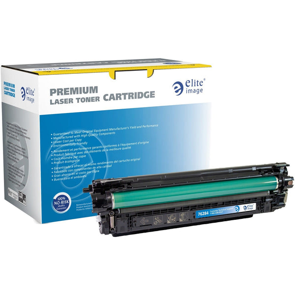 Elite Image Remanufactured Toner Cartridge, Alternative for HP 508A, Cyan, Laser, 5000 Pages (ELI76284) Each