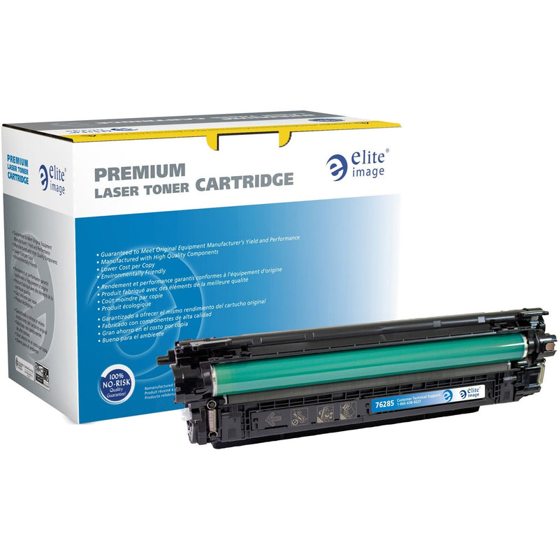 Elite Image Remanufactured Toner Cartridge, Alternative for HP 508A, Yellow, Laser, 5000 Pages (ELI76285) Each