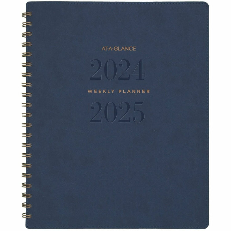 Signature Academic Large Planner, Large, Julian Dates, Monthly, Weekly, 1.1 Year, July till July, 1 Week, 1 Month Double Page Layout (AAGYP905A20) Each