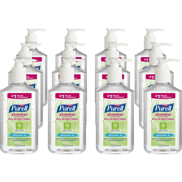 PURELL&reg; Hand Sanitizer Gel (GOJ369112CT) Case of 12