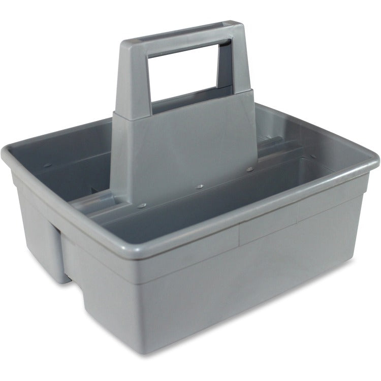 Impact Maids' Basket Gray with Inserts, 2 Compartment(s), 29.3", x 8" Width13.7" Length, Gray, 6/Carton (IMP1803CT) Case of 6