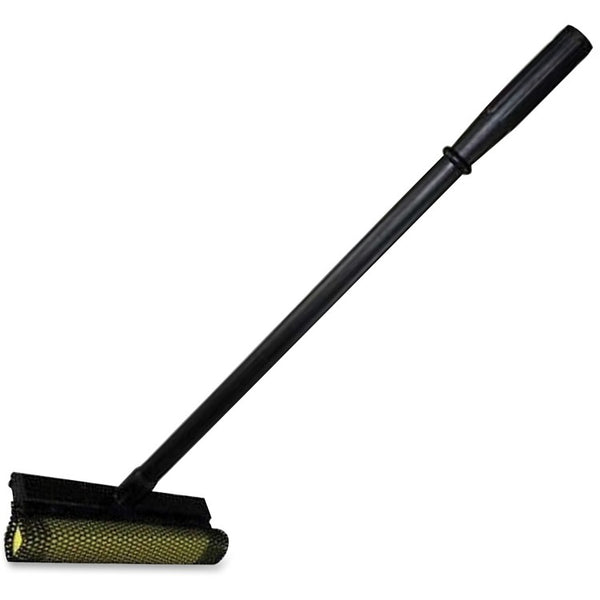 Impact Window Cleaner/Squeegee Tool, 8" Blade, 20" Polypropylene Handle, Comfortable, Black, Yellow (IMP7458CT) Case of 24