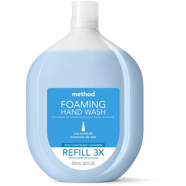 Method Foaming Hand Wash Refill, Sea Minerals, 28 oz Pouch, 6/Carton (MTH00667CT) Case of 6