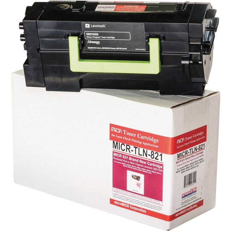microMICR OEM MICR FOR LEXMARK 58D1000 (MCMMICRTLN821) Each