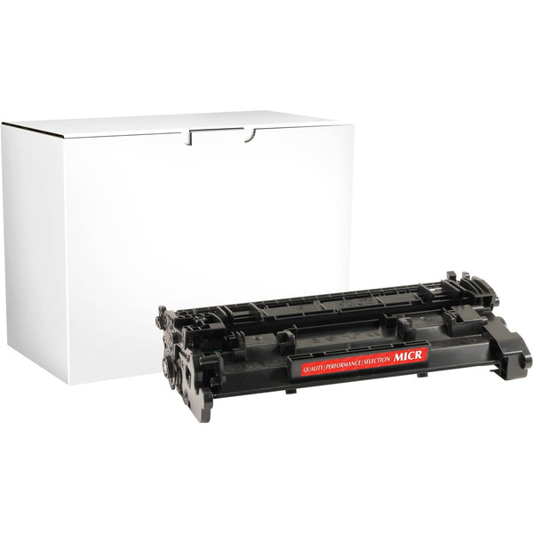Elite Image Remanufactured MICR Toner Cartridge, Alternative for HP 26A, Black, Laser, 3100 Pages (ELI02437) Each
