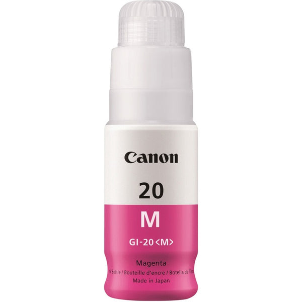 Canon GI-20 MegaTank Ink, Inkjet, Magenta (CNMGI20MAGENTA)