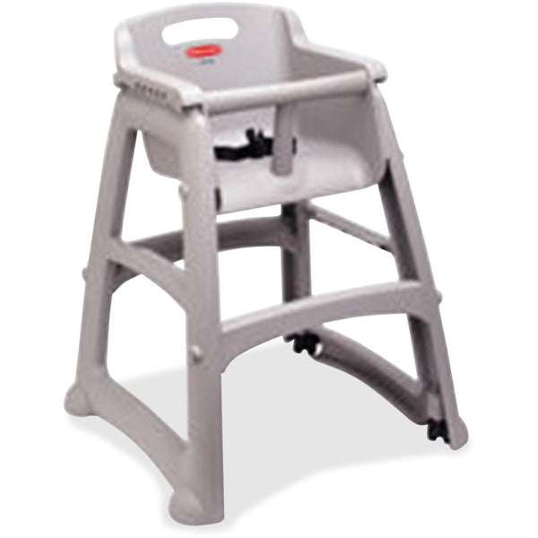 Rubbermaid Commercial Sturdy Chair Youth High Chair (RCP780608PLAT) Each