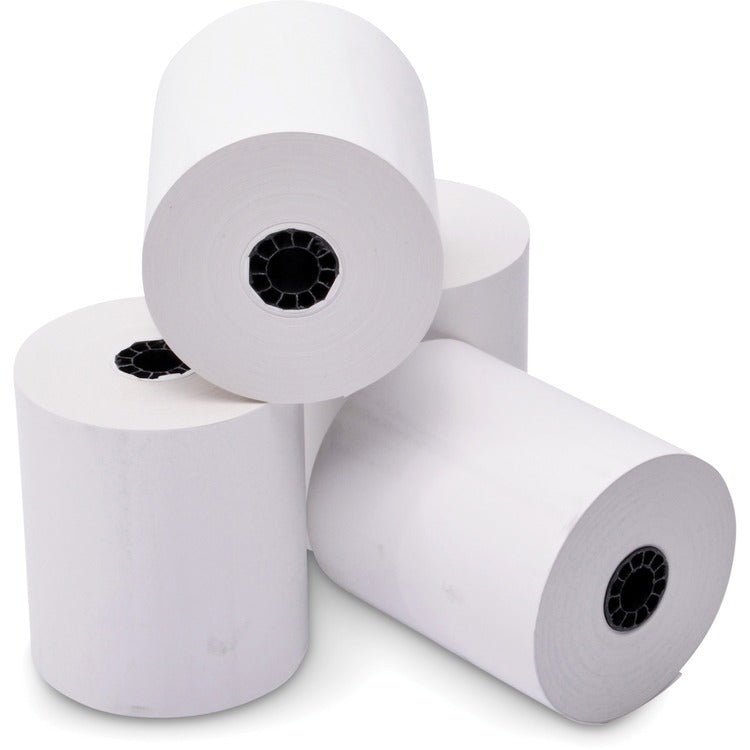 ICONEX Paper Rolls, Thermal, F/Pos, 3-1/8"X220', 50/Ct, White (ICX90780668) Case of 50