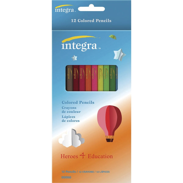 Integra Colored Pencil, 12/Pack (ITA00066)