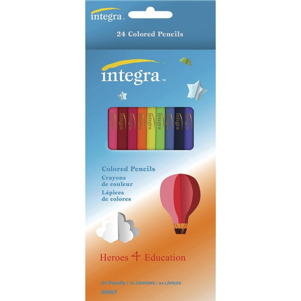 Integra Colored Pencil, 24/Pack (ITA00067)