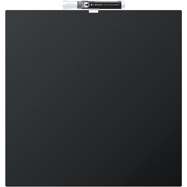 U Brands Chalk Board, Tile, 14"Wx7/10"Lx14"H, Black (UBR468U0004) Each
