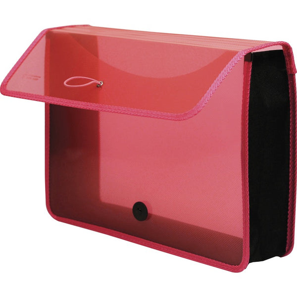 Lion File Wallet, Band/Button, 13-1/10"Wx10-1/5"H, Pk (LIO48160PK) Each