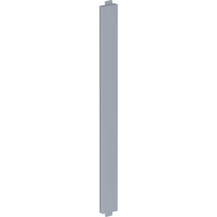 Lorell Vertical Panel Strip for Adaptable Panel System, 1.8" x 0.5" Depth x 19.7" Height, Aluminum, Silver (LLR90275)
