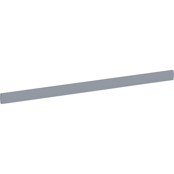 Lorell Single-Wide Panel Strip for Adaptable Panel System, 33.1" x 0.5" Depth x 1.8" Height, Aluminum, Silver (LLR90273)