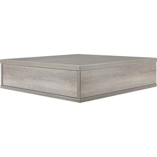 Lorell Contemporary Laminate Sectional Tabletop, 25.3" x 25.5" x 6.6", Finish: Weathered Charcoal, Laminate (LLR86935)