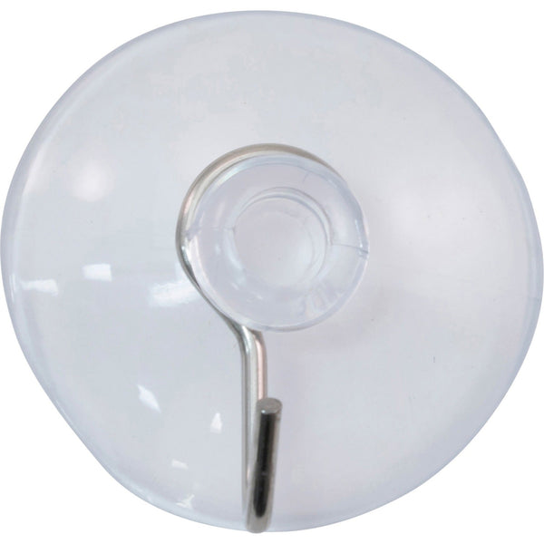 Advantus Suction Cup, W/ Metal Hook, 1-3/5"Wx1-3/5"Lx1"H, 25/Bx, Cl (AVT91031) Box of 25