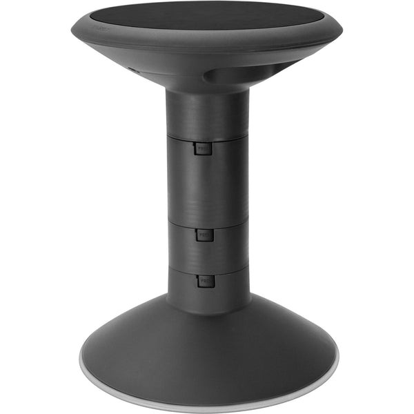 Storex Stool, Active Seating, Wiggle, 13"Dia X 12"-18"H, Black (STX00300U01C) Each