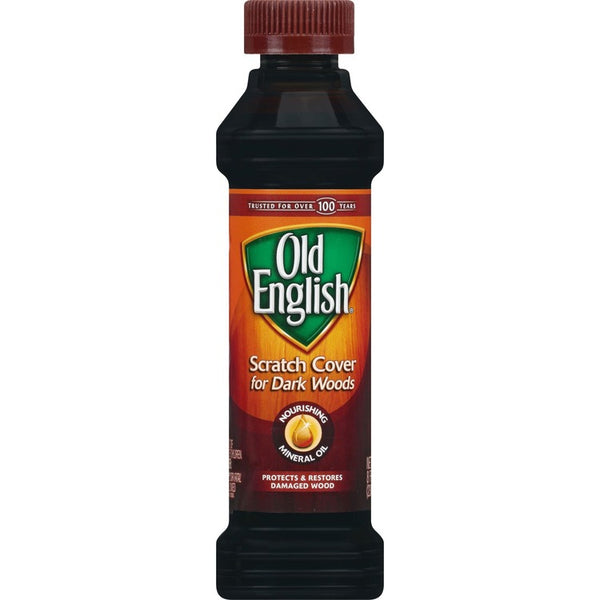 Old English Furniture Scratch Cover, For Dark Woods, 8oz Bottle (RAC75144) Each