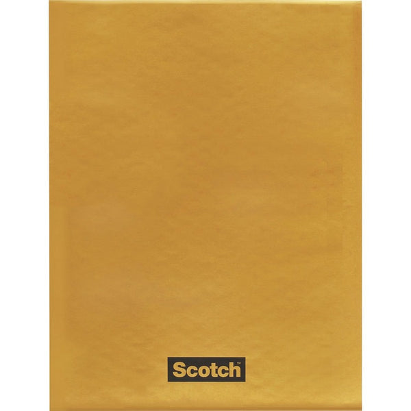 Scotch Bubble Mailers, Bubble, #4, 9 1/2" x 14 1/2" Length, Self-adhesive Seal, Kraft Paper, 25/Carton, Tan (MMM797425CS)