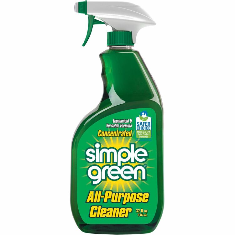 Simple Green All-Purpose Concentrated Cleaner, Concentrate Liquid, 32 fl oz (1 quart), 12/Carton, Green (SMP13033CT) Case of 12