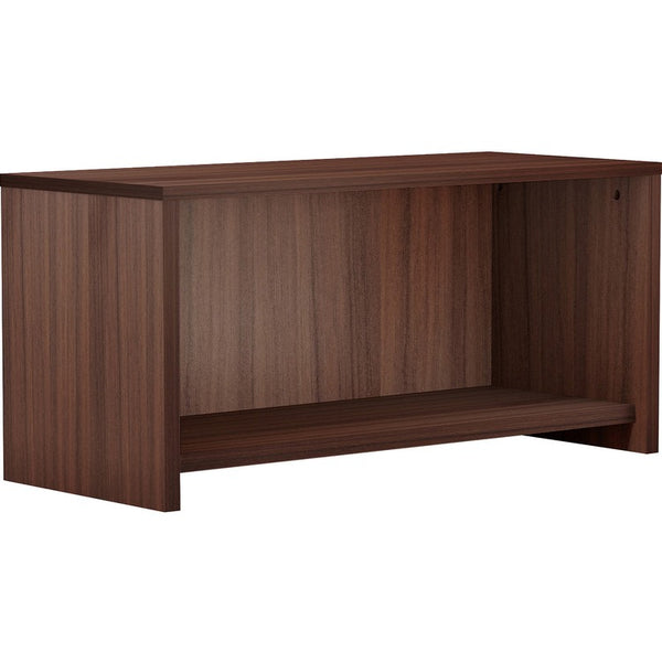 Lorell Espresso Laminate Wall Hutch, 36" x 15" x 17", Espresso Laminate (LLR18240)