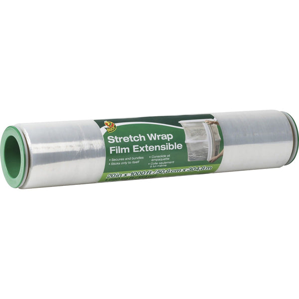 Duck Stretch Wrap Film, Non-Adhesive, 20"Wx1000'L, Clear (DUC285850) Each