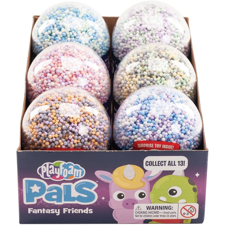 Playfoam Playfoam, Fantasy Friends, 5-1/4"Wx3-1/2"Lx8-1/4"H, 6/Bx, Mi (EII1977) Box of 6