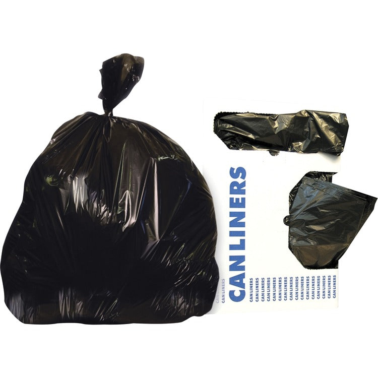 Heritage Can Liner, Low-Density, 0.35 Mil, 21"X20" , 1000/Ct, Black (HERH4021RK) Case of 1000