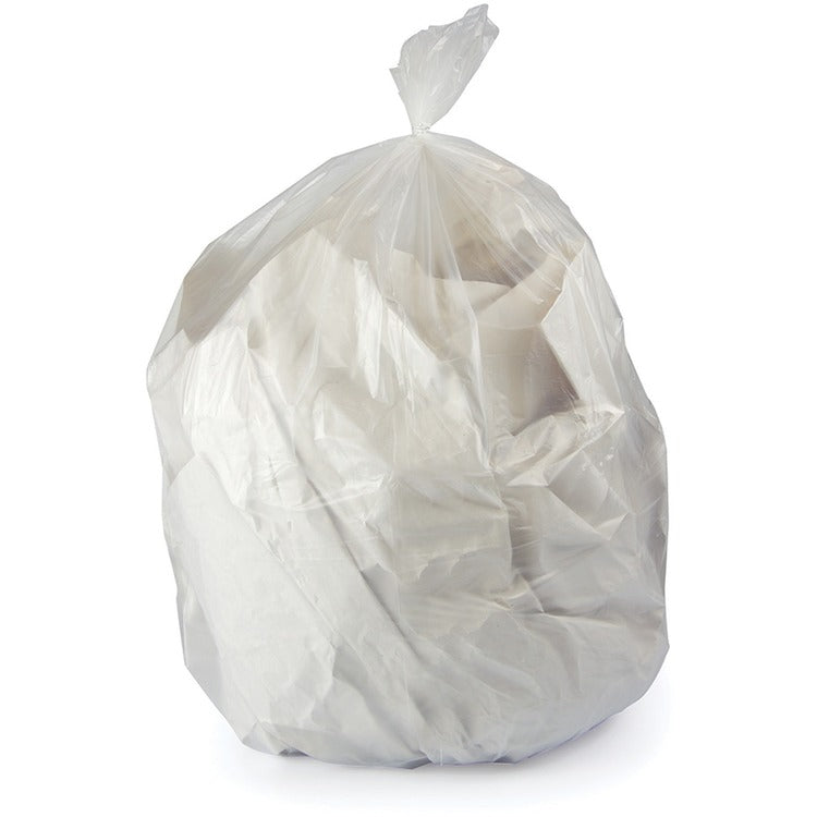 Heritage Can Liner, Low-Density, 2.0 Mil, 50"X44" , 100/Ct, Clear (HERH8850QC) Case of 100
