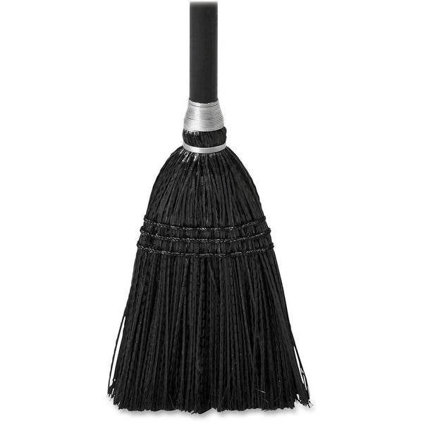 Rubbermaid Commercial Executive Series Lobby Broom, Synthetic Bristle, 7" Overall Length, Wood Handle, 12/Carton (RCP2536CT)