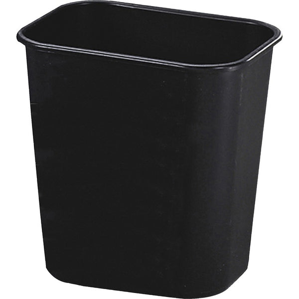 Rubbermaid Commercial Deskside Wastebasket, 3.25 gal Capacity, Black, 12/Carton (RCP295500BKCT) Case of 12