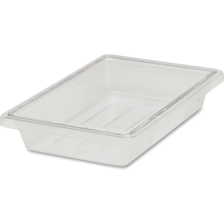 Rubbermaid Commercial 5-gallon Food Tote Box - 20 quart Food Container - Poly - Dishwasher Safe - Clear - 6 Piece(s) / Carton (RCP3304CLECT) Case of 6