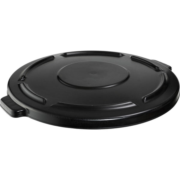 Rubbermaid Commercial Brute 44-gallon Container Lid, Plastic, 4/Carton, Black (RCP264560BKCT) Case of 4