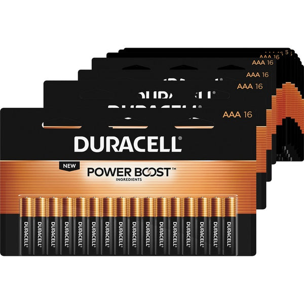 Duracell AAA CopperTop Battery, 192/Carton (DURMN2400B16ZCT) Case of 192