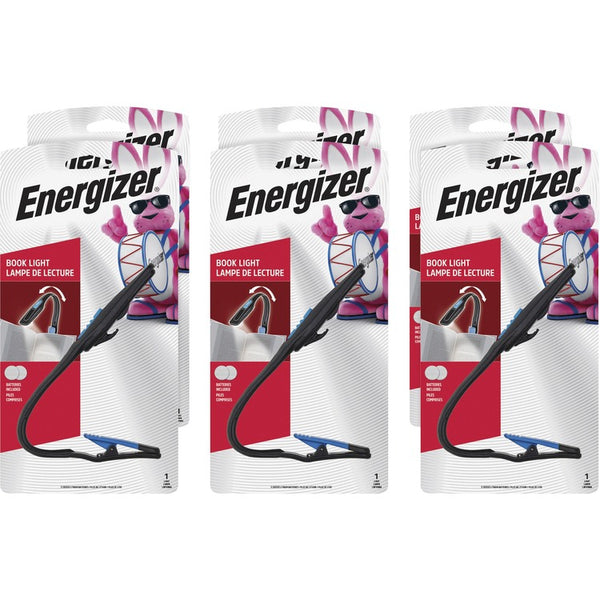 Energizer LED Clip Light, Black (EVEFNL2BU1CSCT) Case of 6